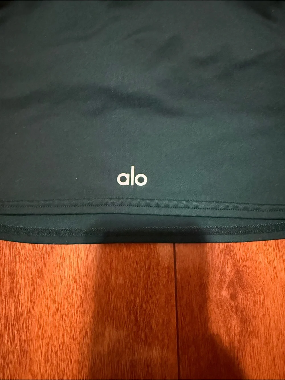 Alo yoga Women’s Forest Green Cropped Sports Tank